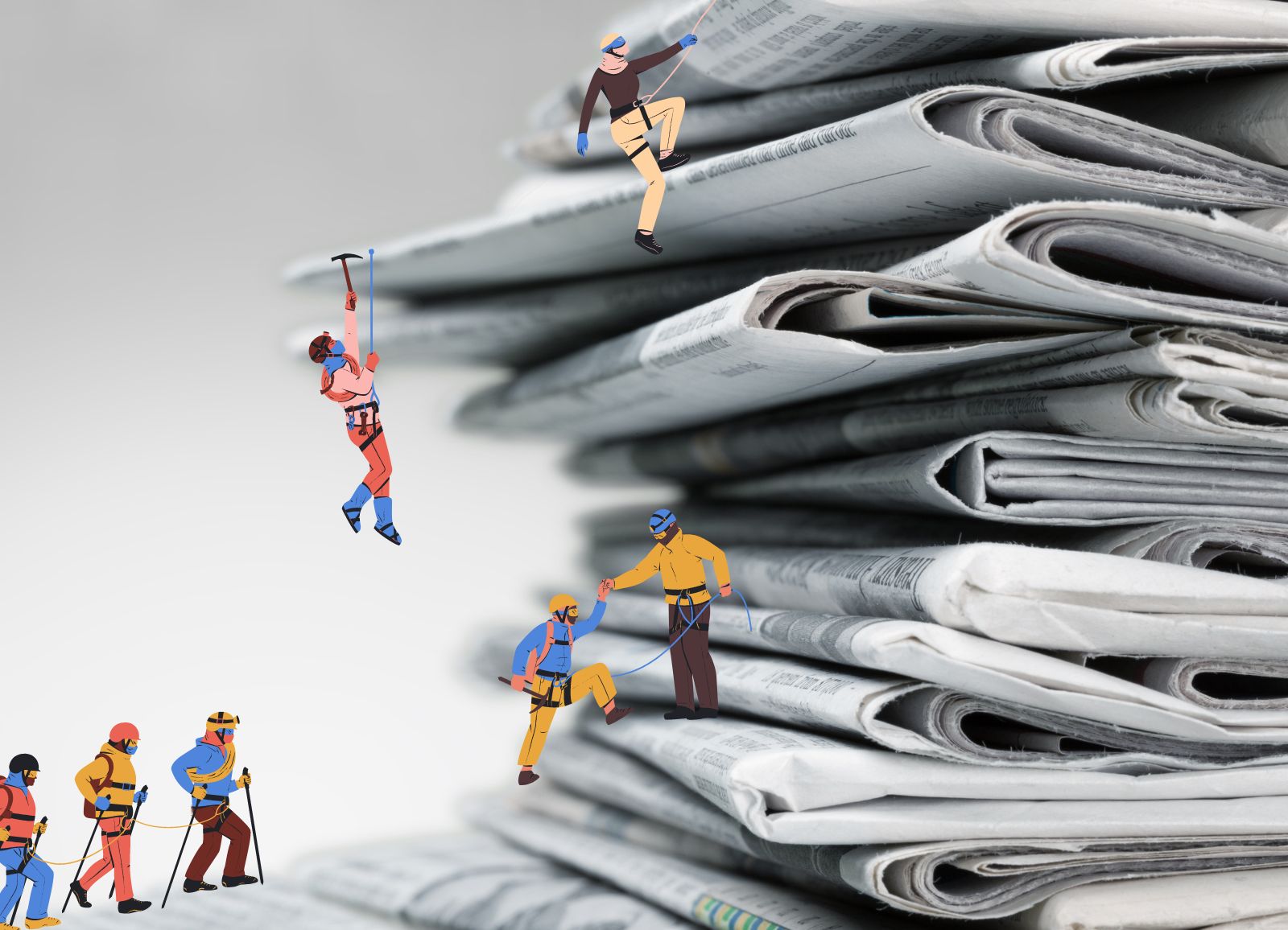 Le prix du papier journal augmente, les éditeurs de presse s'accrochent