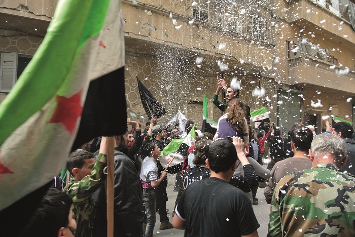 Anniversaire Révolution Alep Syrie Ammar Abd Rabbo